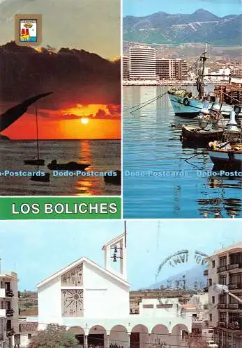 D084746 Los Boliches. Costa del Sol. Nr. 23. Fuengirola. Anschluss. Pfarrkirche.