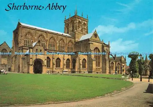 D084788 Sherborne Abbey. Abteikirche. Lachs