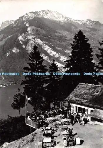 D086624 Cafe Kerenzer Berghus. Filzbach. Kt. Glarus. Schweiz. Foto Oro