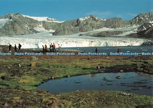 D088602 Spitzbergen. Spitzbergen. Julibreen. Krossfjord. Gletscher des 14. Juli.