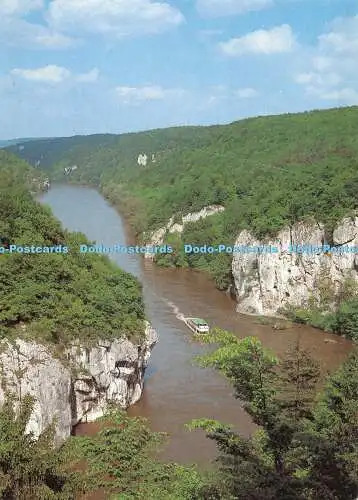 D086762 Willkommen in Jugendherbergen. Donaudurchbruch bei Weltenburg. Werner Po