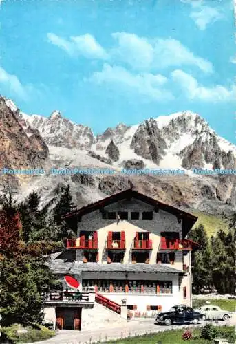 D085164 Vallee d Aoste pittoresque. Courmayeur Planpincieux. Hotel Golf. ex Gr.