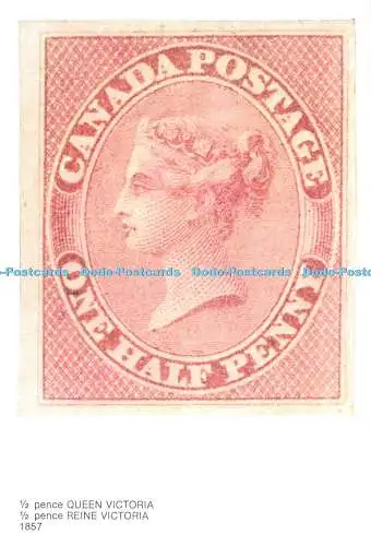 D085295 1. 2. Pence Queen Victoria. Juli ausgestellt. 1857. Nationales Postmuseum