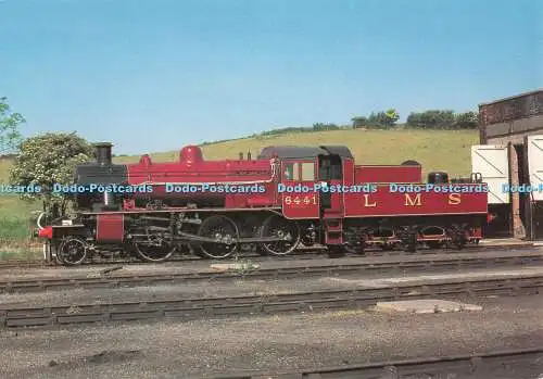 D089052 Ex British Railways Class 2 IVATT 2 6 0. 6441. Diese Lok ist jetzt pr