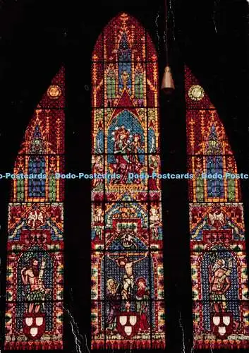 D085363 Farbfenster im Freiburger Münster. Baumgartner