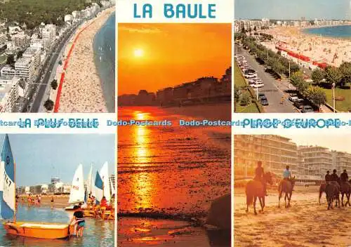 D089073 La Plus Belle. Plage D Europa. La Baule. Der schönste Strand Europas. Jac