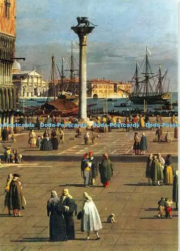 D085481 Roma. Galleria Nazionale. Venezia. Piazzetta S.Marco. particolare. Ardo