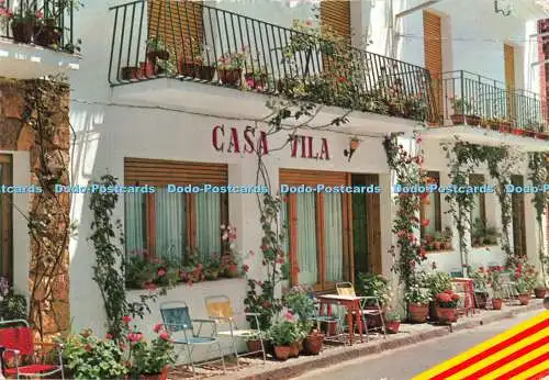 D089211 Espana. Tossa de Mar. Hostal. Casa Vila. M. Fabregas. 1996
