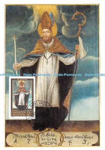 D087325 Hl. Blasius. 14 Heilige. Nothelfer 1. Maximum Officielle