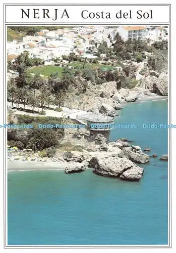 D085519 Nerja. Costa del Sol. Balcon de Europa. Handelsübliches Regalosol