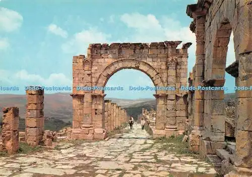 D089267 Algerien. Djemila. Römische Ruinen. SNED. Societe Nationale d Edition et de D