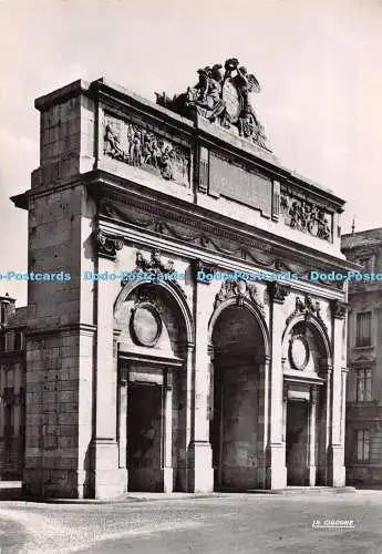 D087420 Nancy. Porte Desilles. La Cigogne. Andre Leconte. RP