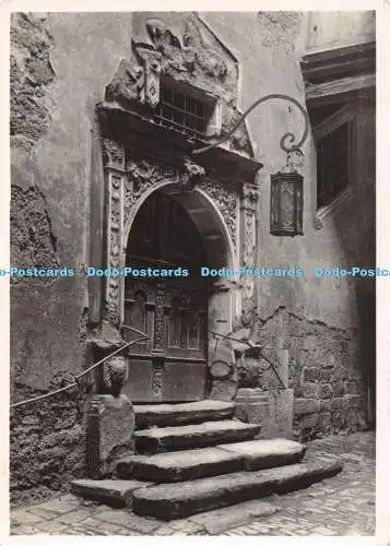 D087442 Rothenburg o.Tbr. Rathausportal. Ernst. Geissendorfer. RP