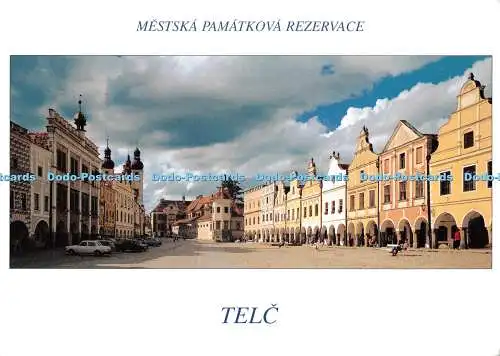 D090634 Telc. Geschütztes historisches Stadtgebiet. Jaroslav Malecek. Helios. C. Koste