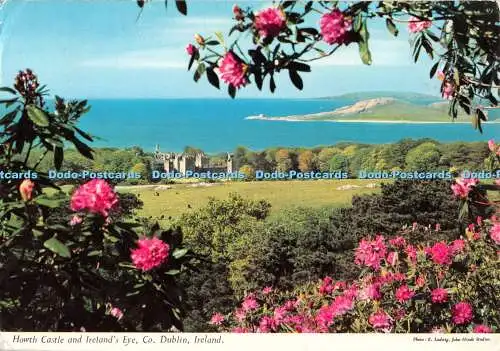D089370 Irland. Co. Dublin. Howth Castle und Ireland Eye. John Hinde. E. Ludwig
