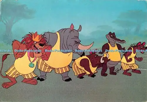 D087605 Schmutzgelb. J. Arthur Dixon. Walt Disney Full Colour Production Bedkn