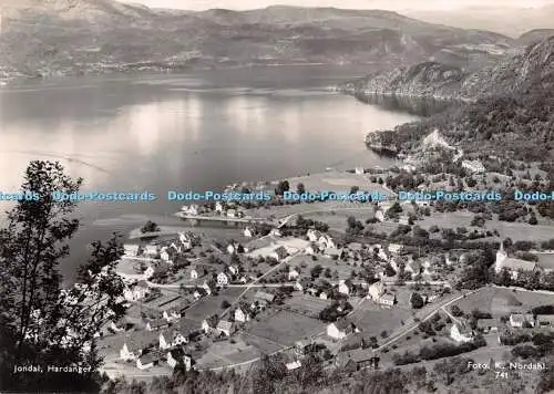 D090849 Jondal. Hardanger. K. Nordahl. 741