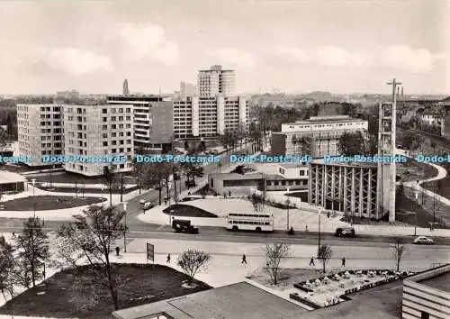 D087722 Berlin. Blick auf das südliche Hansaviertel