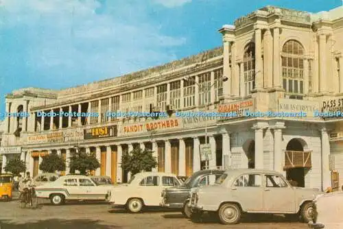 D092426 Neu Delhi. Connaught Place. Postkarte