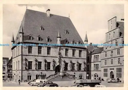 D087836 Osnabrück. Das Rathaus. Ludwig Simon