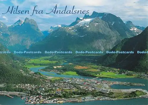 D092463 Hilsen Fra Andalsnes. Aune. Trond Aalde