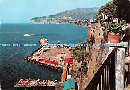 D087896 Sorrent. Hafen und Scutari Point. S.A.R