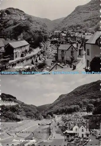 D086138 Old Lynmouth. neuen Lynmouth. C. 10412. Soloconti Serie. RP. E. A. Sweetm