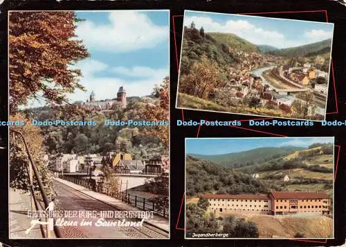 D089826 Gruss aus Der Burg und Bergstadt. Jugendherberge. Cramers. Cekade. Multi