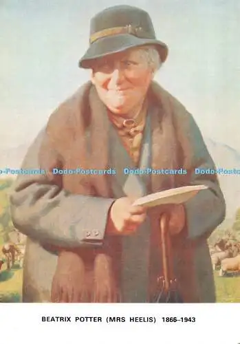 D094425 Beatrix Potter. Mrs. Heelis. 1866 1943. Delmar Banner. Hill Top. Nahe Sa