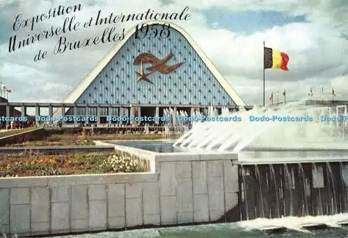 D091213 Exposition Universelle et Internationale de Bruxelles 1958. Vorderseite Mai