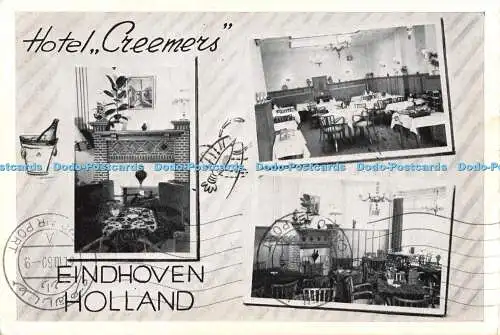 D088105 Hotel Creemers. Eindhoven. Holland. 1960. Multi View