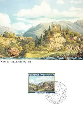 D094502 Fuerstentum. Liechtenstein. Neu Schellenberg 1861. Sondermarken 150.