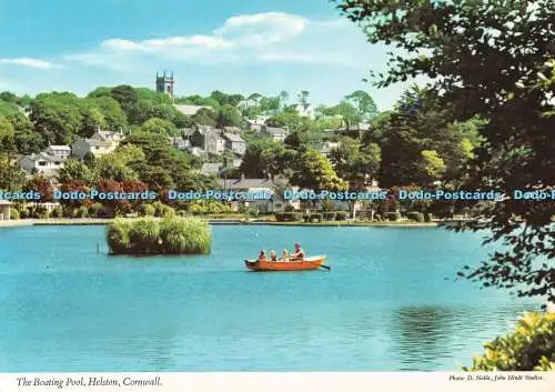 D090023 Cornwall. Das Bootspool. Helston. John Hinde. D. Edel