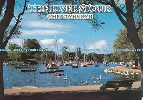 D091289 River Stour. Christchurch. Dorset. Hinde. Veryan Trewin. 2DH 533