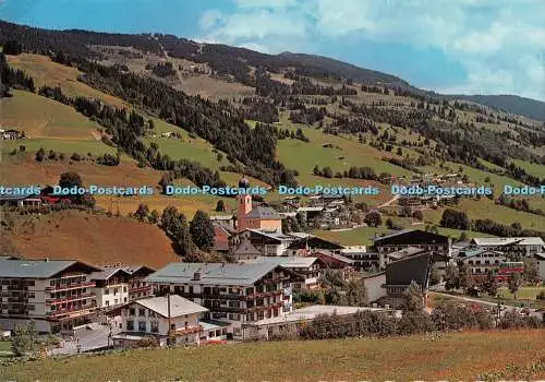 D091328 Sommerfrische Saalbach. Land Salzburg. Montana. Dietmar Sochor. 1984