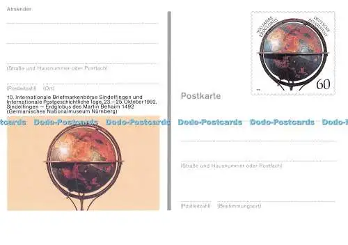 D091399 10. Internationale Briefmarkenborse Sindelfingen und Internationale Post