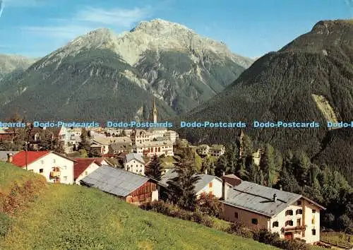 D088343 gesendet. Unter Engadin mit Piz Schalambert. Rud. Suter AG. Nr. 16673