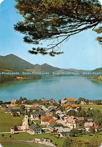 D091523 Fuschl am See. der glaubte Ferien u. Badeort in nachster Nahe Salzburgs