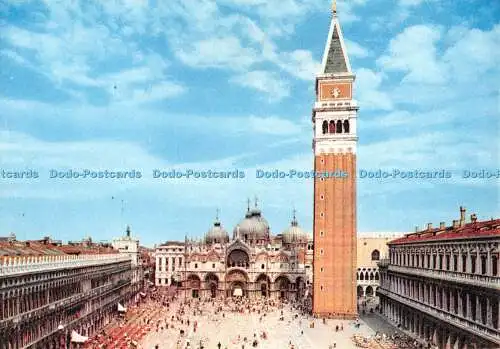 D088418 Venezia. Markusplatz. Borgoni Rag. Renato. Cesare Capello. Milano. K