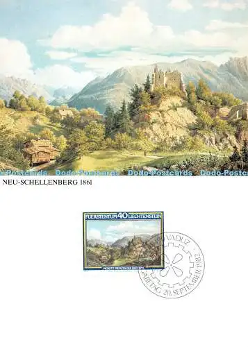 D094801 Fuerstentum. Liechtenstein. Neu Schellenberg. 1861. Sondermarken 150 t