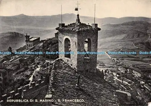 D088474 Repubblica di S. Marino. S. Francesco. Tabaccheria Otello De Biagi. Berr