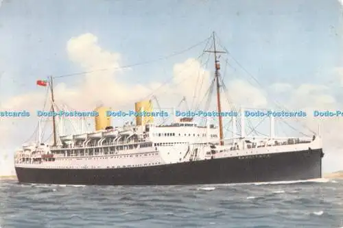 D088477 MV Rangitata 16969 BRT. New Zealand Shipping Company