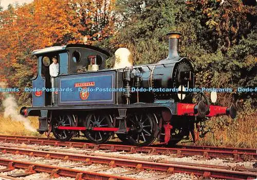 D090387 Nr. 323. Bluebell trägt die Bluebell Railway eigene Lackierung und Mantel von Ar