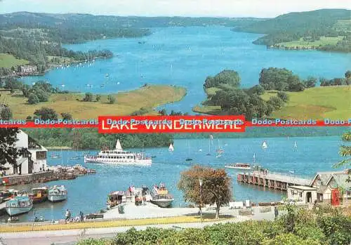 D093200 Lake Windermere. J. Salmon. Kamerafarbe. Multi View. 1984