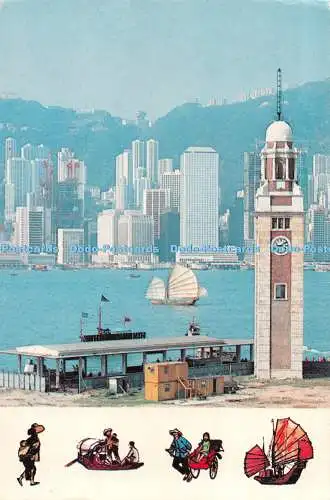 D091743 Dieser Gürtel in Tsim Sha Tsui. die eine lange Geschichte hat. ist ein Symbol für H