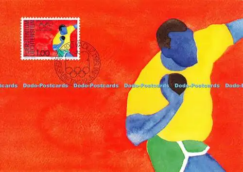 D095077 Vaduz. Ausgabetag. Furstentum Liechtenstein. Sondermarken. Sommerolym