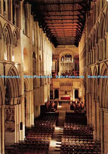 D091924 England. St. Albans. Kathedrale und Abteikirche St. Alban. Schiff. ansehen