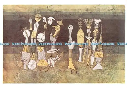 D095218 Tate Gallery. Komödie. Paul Klee. Glatze. Mansell. S.P.A.D.E.M