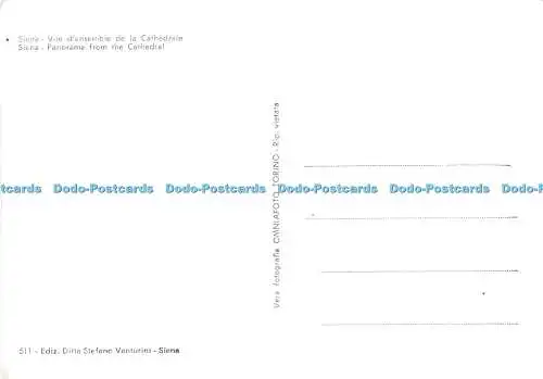 D093473 Siena. Panorama vom Dom. Stefano Venturini. Omniafoto. RP