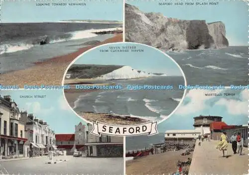 D093495 Seaford. Kirchenstraße. Martellturm. Seaford-Kopf von Splash Point.